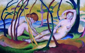 Nudi sotto gli alberi
